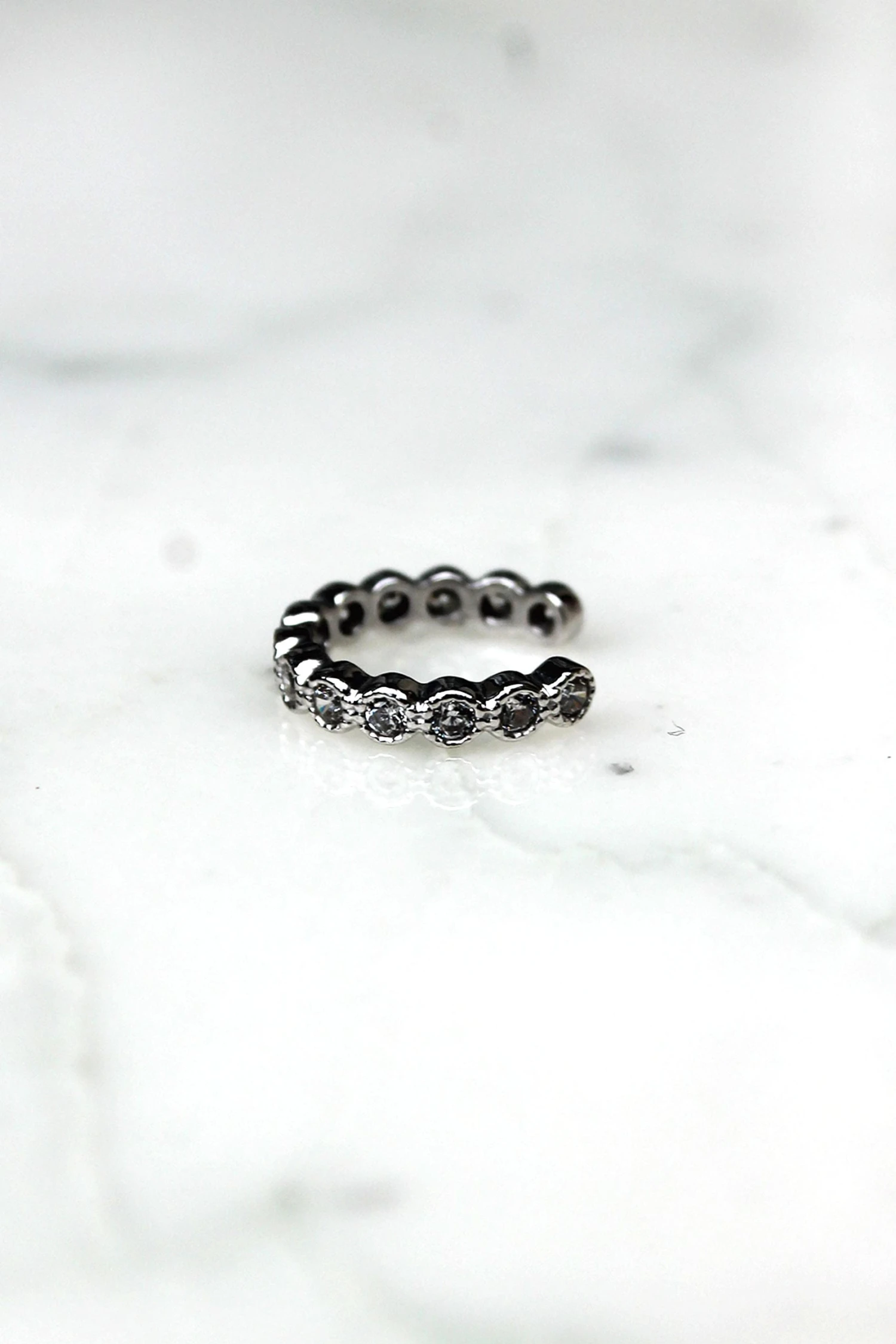 Bague D'oreille Alani - Argent Massif 1 Bague D'oreille Alani - Argent Massif