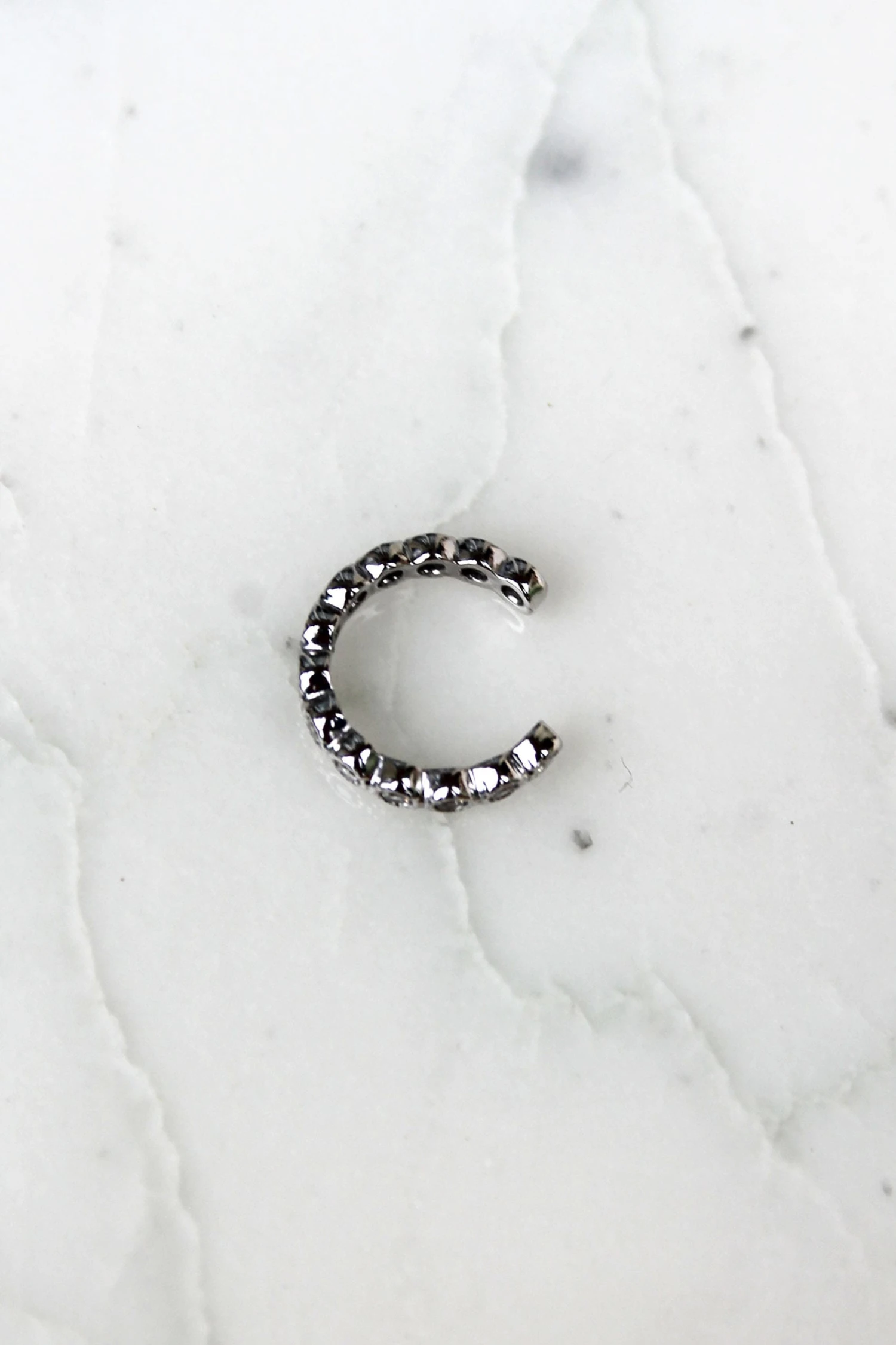 Bague D'oreille Alani - Argent Massif 2 Bague D'oreille Alani - Argent Massif – Image 2