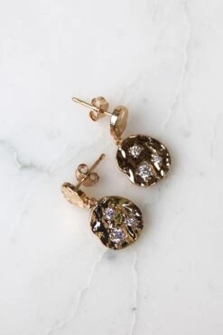 Boucles D'oreilles Liséa - Plaqué Or