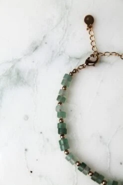 Bracelet Oria - Plaqué Or Et Quartzite -Absolème Absoleme bracelet oria1