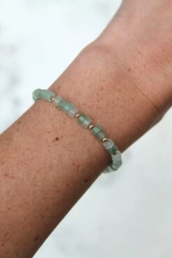 Bracelet Oria - Plaqué Or Et Quartzite -Absolème Absoleme bracelet oria2