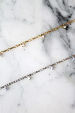 Bracelet Victoria - Argent -Absolème Absoleme bracelet victoria or et argent