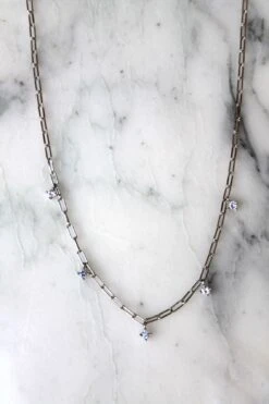 Choker Victoria - Argent