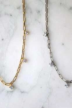 Choker Victoria - Or -Absolème Absoleme choker Victoria or et argent