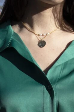 Collier Kia - Plaqué Or Et Perles D'eau Douce -Absolème Absoleme collier kia