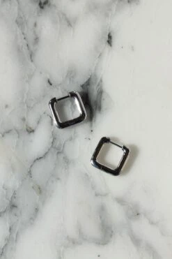 Créoles Caire - Argent Massif