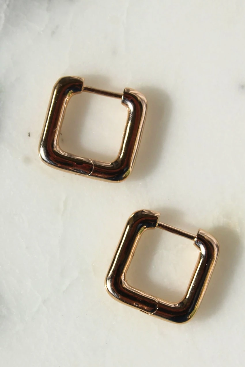 Créoles Caire - Plaqué Or 2 Créoles Caire - Plaqué Or – Image 2