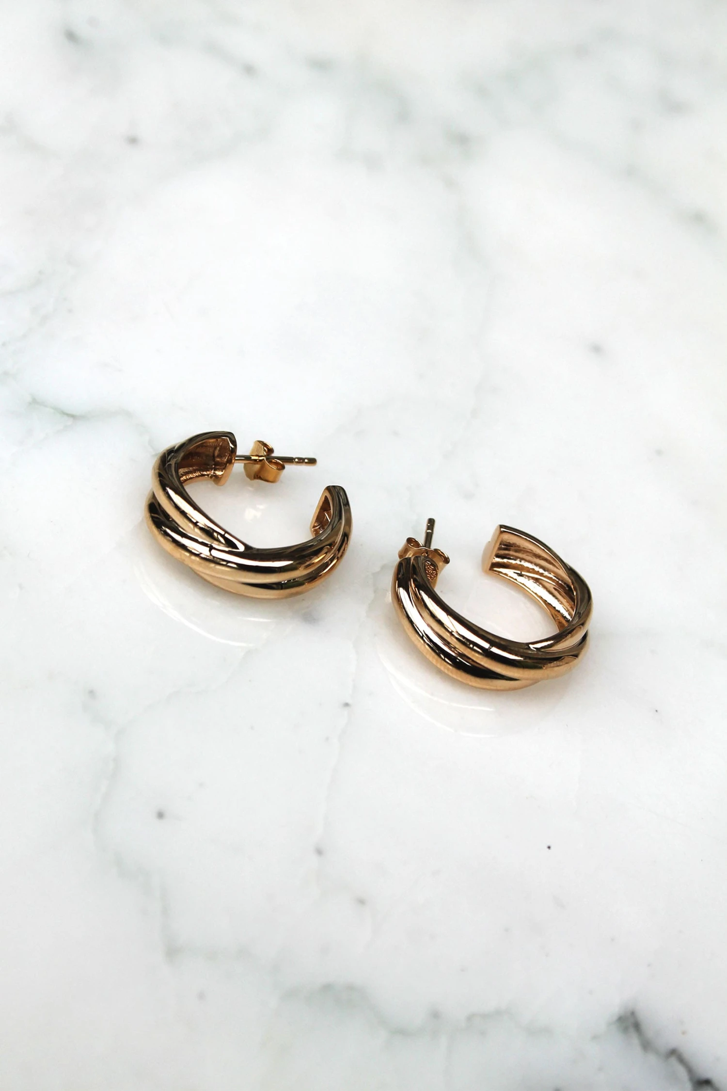 Créoles June - Plaqué Or 1 Créoles June - Plaqué Or