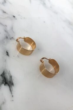 Créoles Mata - Plaqué Or -Absolème Absoleme creoles mata 1