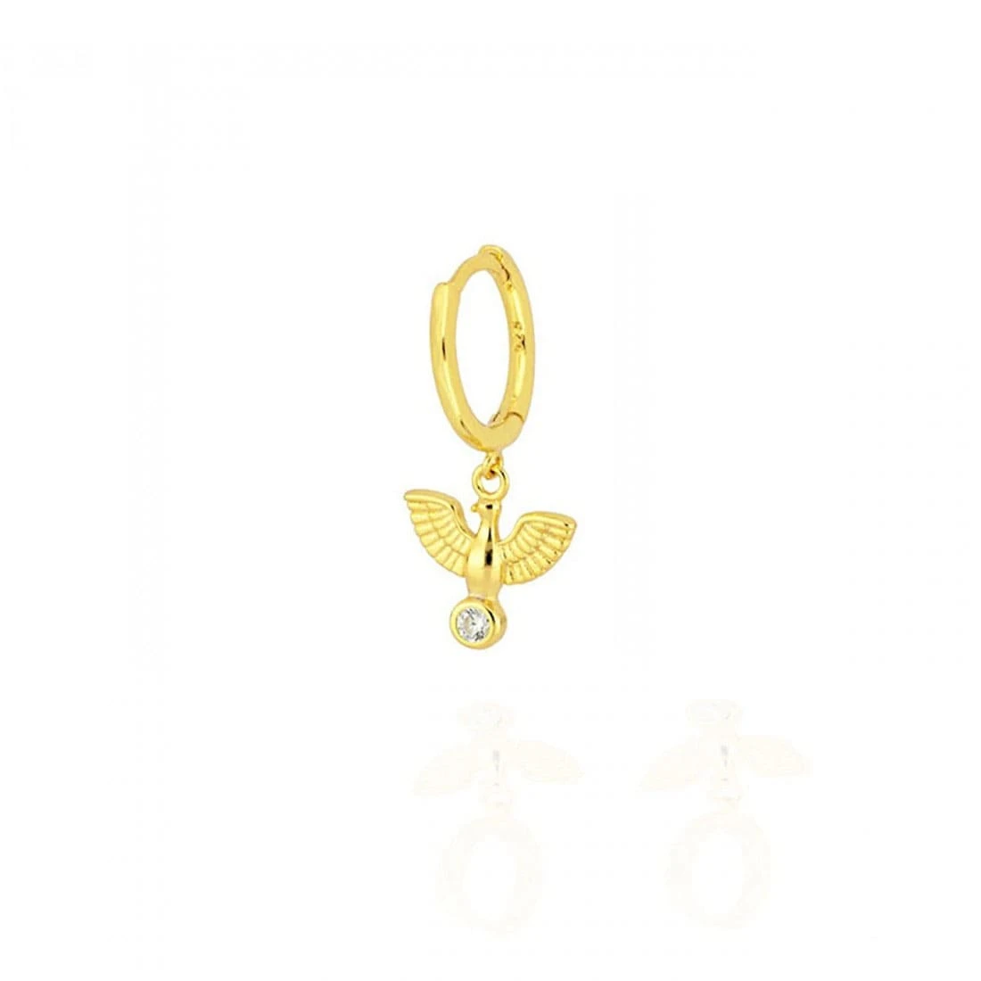 Mini Créole Aigle - Or 2 Mini Créole Aigle - Or – Image 2