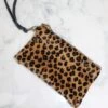 Pochette Cancun En Cuir - Petit Léopard