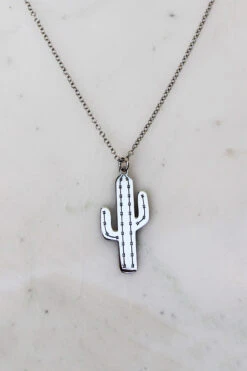 Collier Cactus - Argent 925