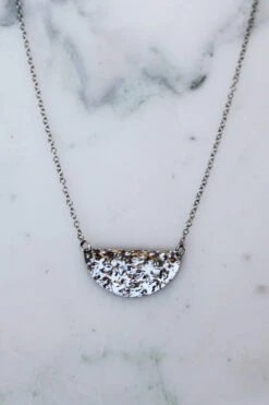 Collier Demi-Lune - Argent 925