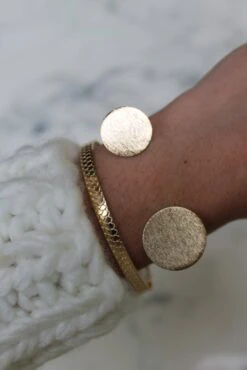 Jonc Hélène - Plaqué Or -Absolème Absoleme Naiade 6 76686235 3286 4c3e a559 129044ed46be