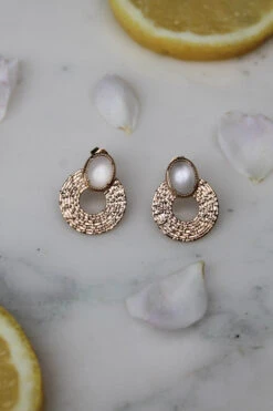 Boucles D'oreilles Riva - Plaqué Or