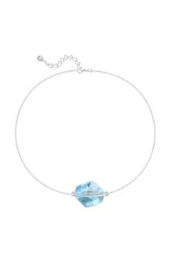 Bracelet Aquamarine - Argent 925 5 Bracelet Aquamarine - Argent 925 -Absolème Absoleme bracelet argent 925 Aquamarine