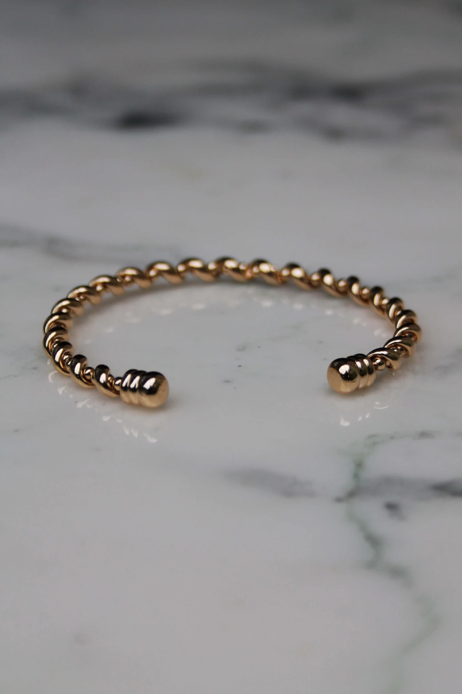 Jonc Enéide - Plaqué Or 1 Jonc Enéide - Plaqué Or