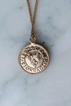 Médaille Henry III - Plaqué Or -Absolème Absoleme medaille Henry III 3