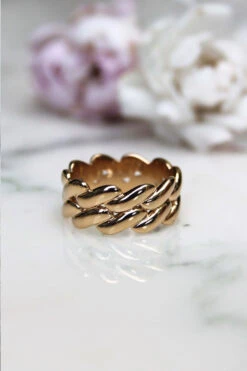 Bague Almaty - Plaqué Or