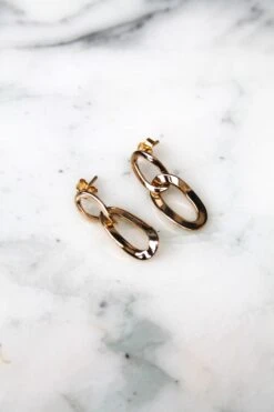 Boucles D'oreilles Eudore - Plaqué Or