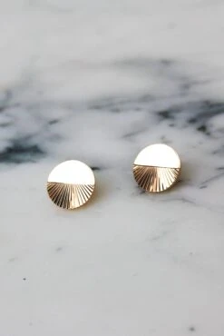 Boucles D'oreilles Lhassa - Plaqué Or