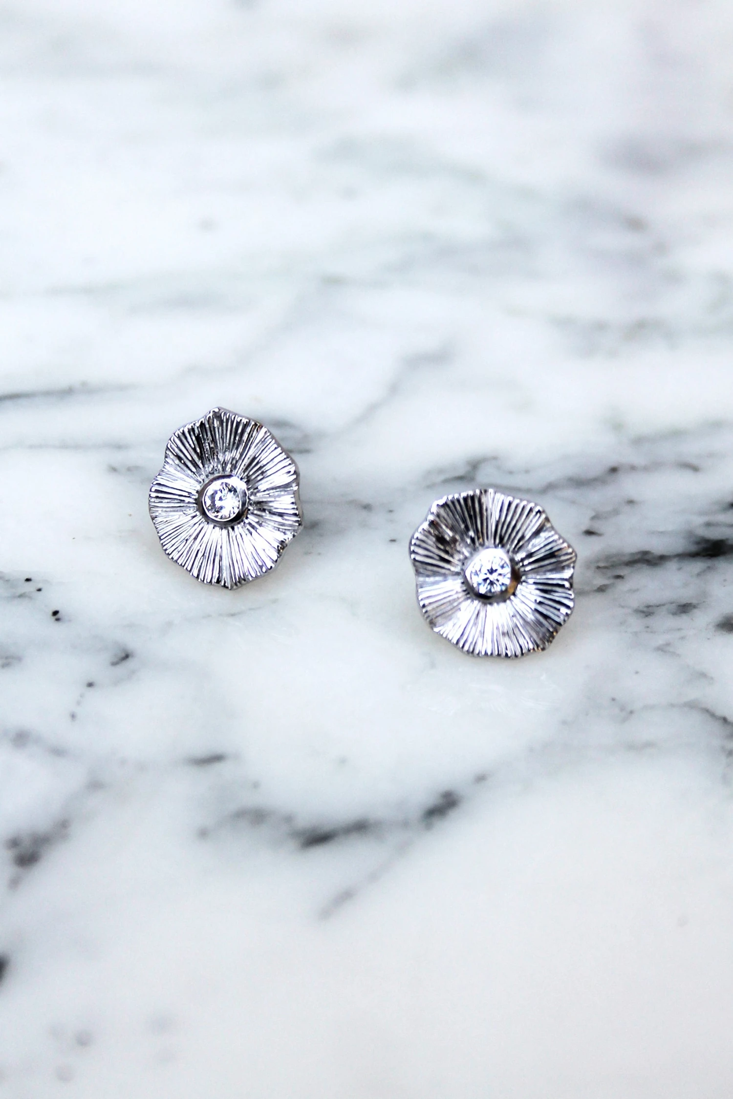 Boucles D'oreilles Nao - Argent 925 1 Boucles D'oreilles Nao - Argent 925