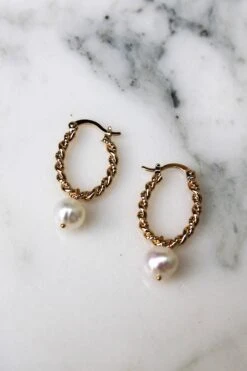 Créoles Ducie - Plaqué Or