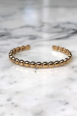 Jonc Salinas - Plaqué Or