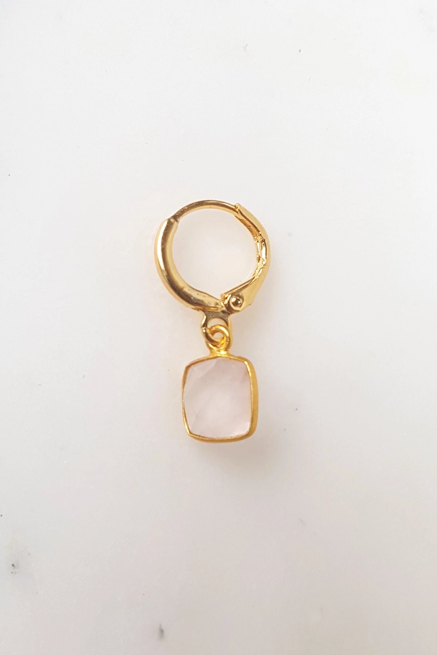 Mini-Créole Bahia En Quartz - Or Ou Argent (unité) 2 Mini-Créole Bahia En Quartz - Or Ou Argent (unité) – Image 2