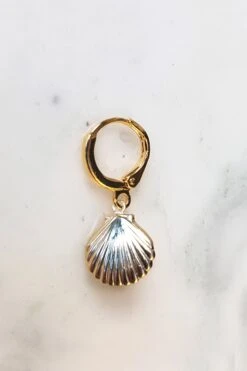 Mini-Créole Coquillage - Or (unité)