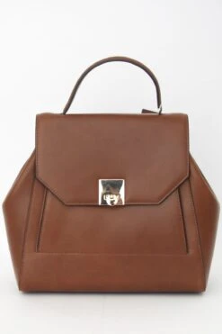 Sac à Dos Florence En Cuir Camel