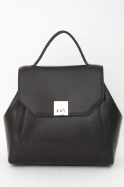 Sac à Dos Florence En Cuir Noir