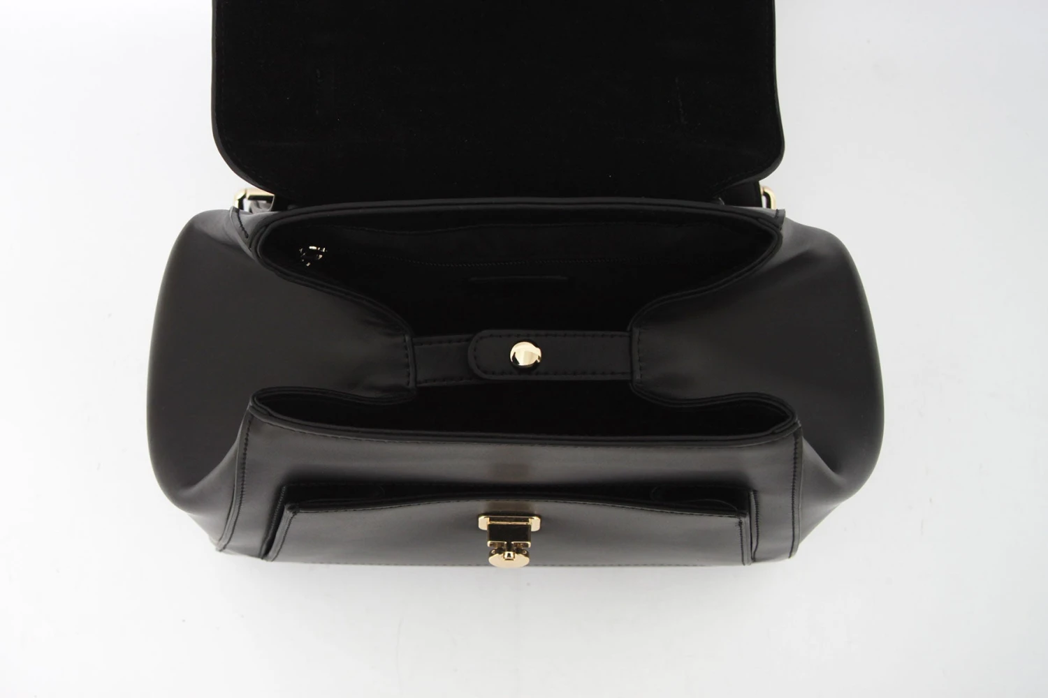 Sac à Dos Florence En Cuir Noir 4 Sac à Dos Florence En Cuir Noir – Image 4