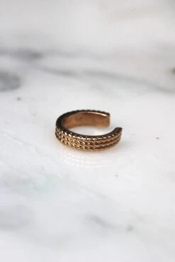 Bague D'oreille Lia - Plaqué Or