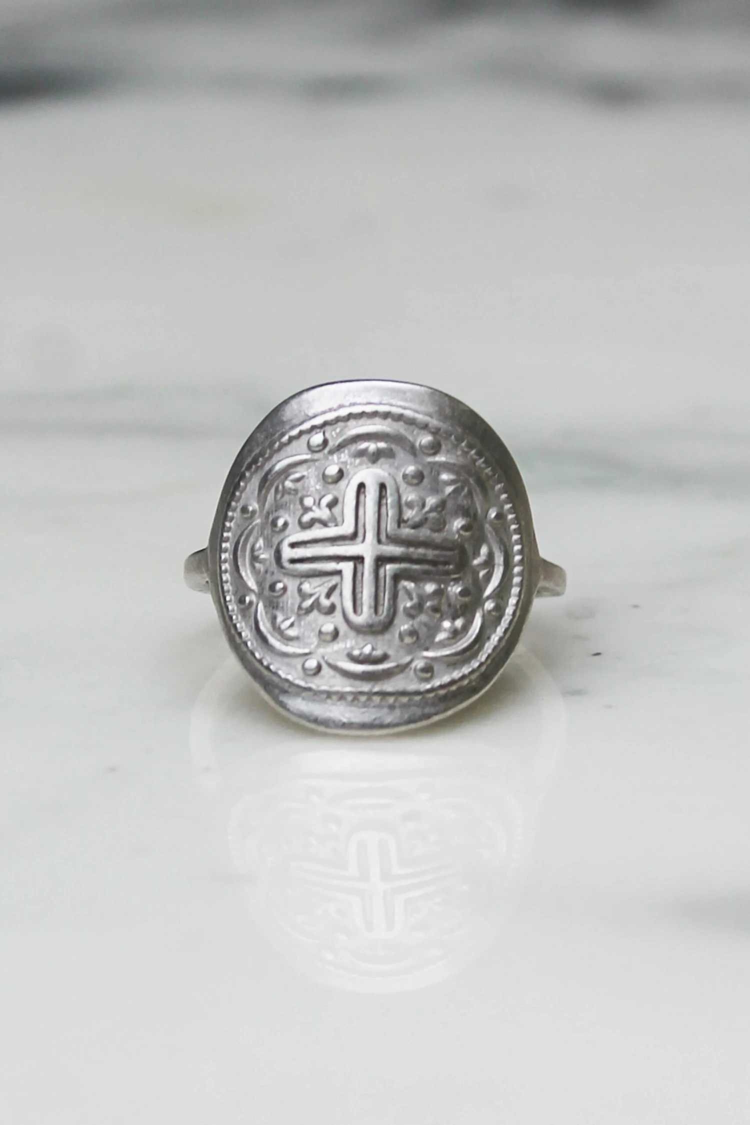 Bague Carmel - Argent 925 1 Bague Carmel - Argent 925