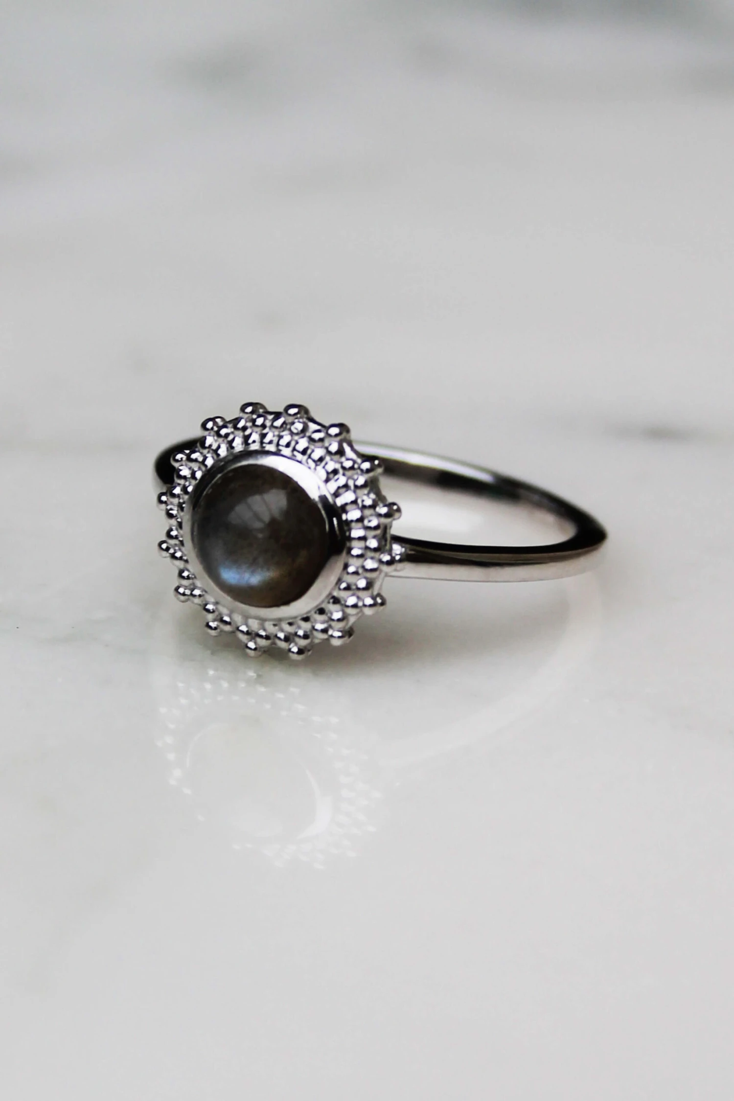 Bague Halo - Argent 925 2 Bague Halo - Argent 925 – Image 2