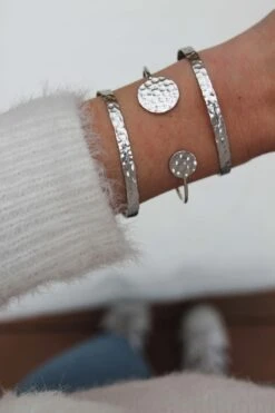 Jonc Andromède - Argent 925 -Absolème Bracelets Andromede Torres