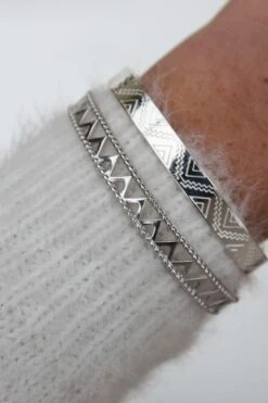 Jonc Cuzco - Argent 925 11 Jonc Cuzco - Argent 925 -Absolème Bracelets Cuzco Jaipur
