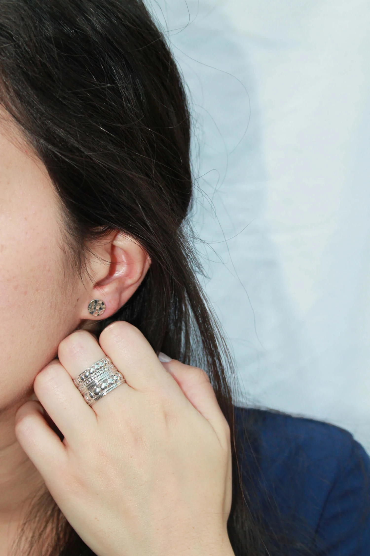 Boucles D'oreilles Torrès - Argent 925 3 Boucles D'oreilles Torrès - Argent 925 – Image 3