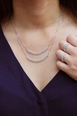 Collier Laurier - Argent 925 -Absolème IMG 8198