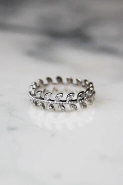 Bague Laurier - Argent 925